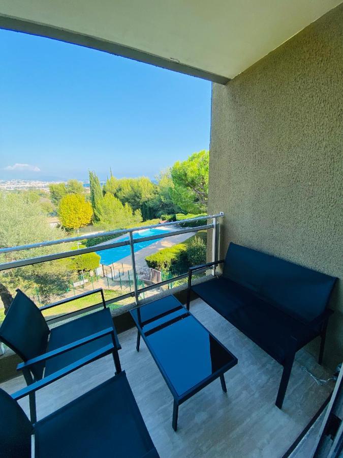 Appartement Cote D'Azur Plage - Piscine - Tennis Villeneuve-Loubet Luaran gambar